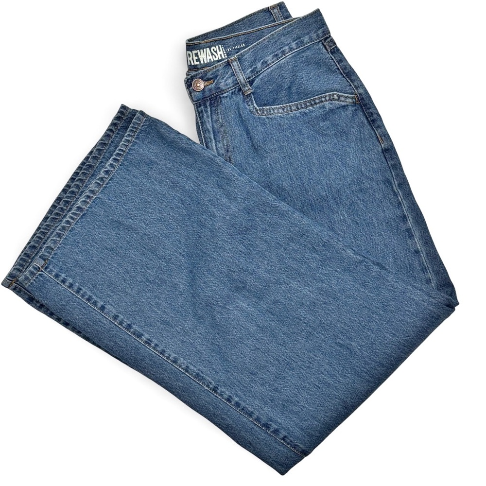 Rewash Brand Mid Rise Straight Leg Medium Wash Blue Jeans Size 7/28 Scandi Girl - Picture 8 of 10